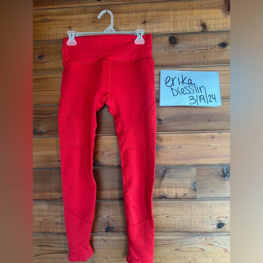 Alphalete Red Revival Leggings